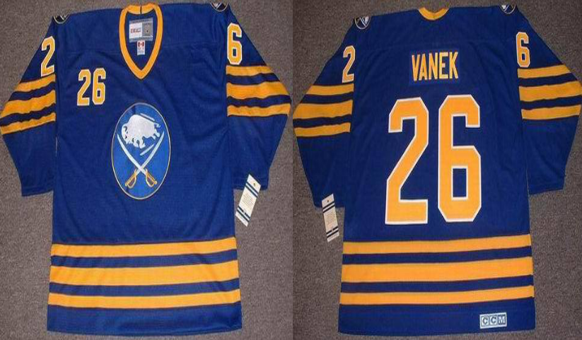 2019 Men Buffalo Sabres #26 Vanek blue CCM NHL jerseys->buffalo sabres->NHL Jersey